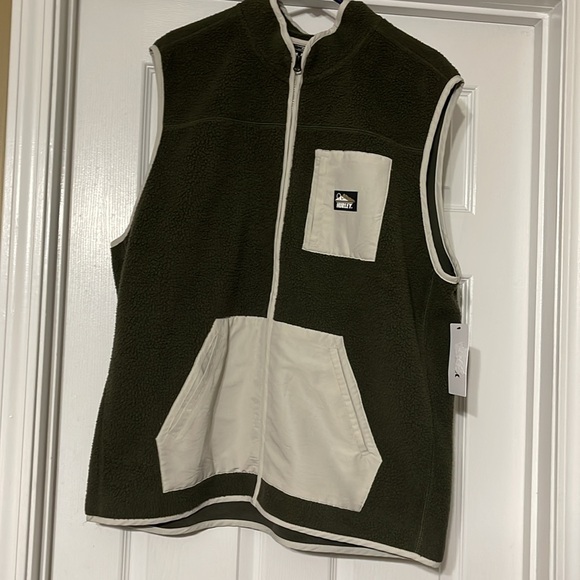 NWT Hurley midland burrito zip vest XL - Picture 2 of 10